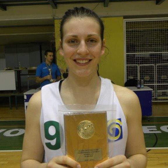 Aleksandra - najboljša strelka turnirja