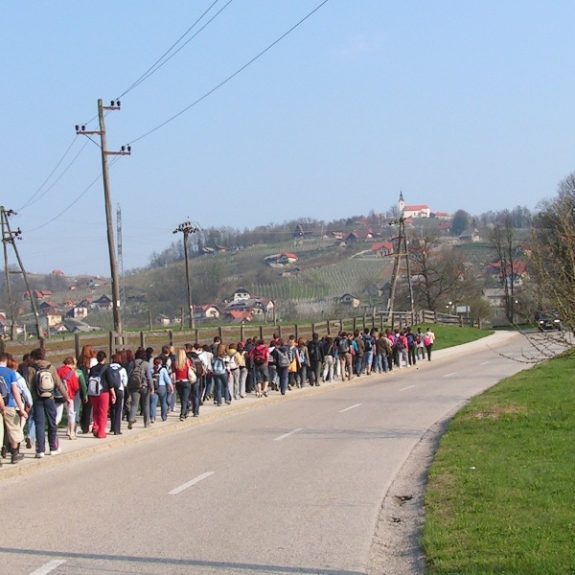 Pohod na Trško goro - Na vrh je treba