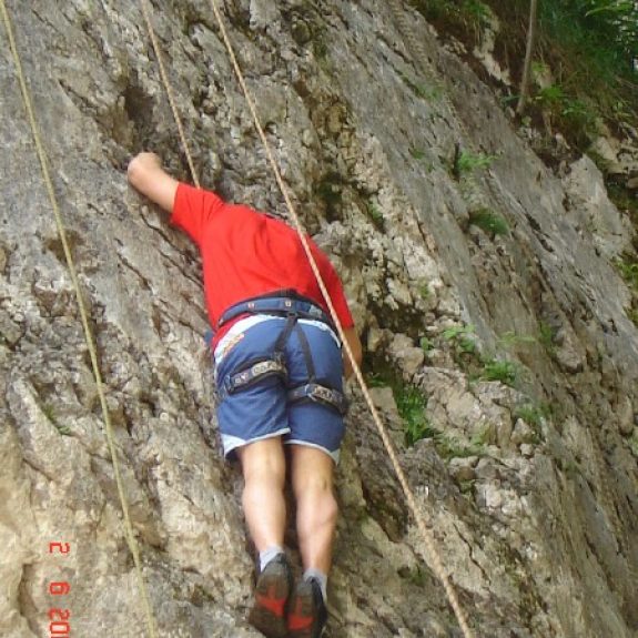 Plezanje v Bohinju