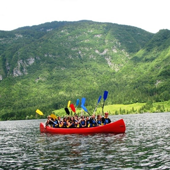 Pozdrav z bohinjske galeje
