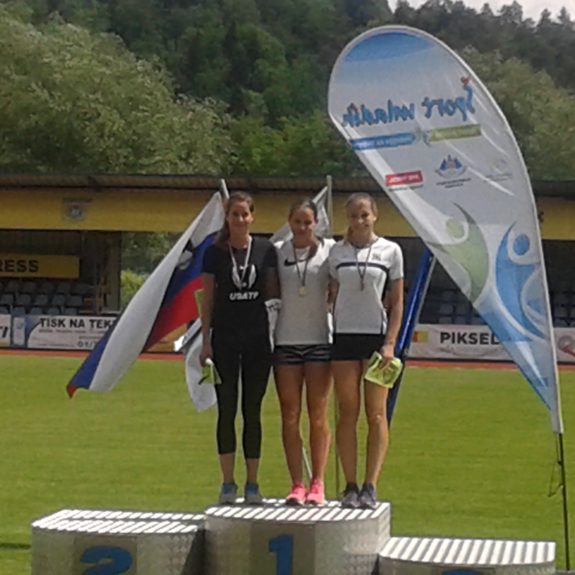 Jerca Petrovič na 3. mestu