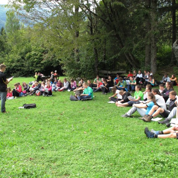 Poročila s terenskih vaj v Bohinju, foto: M. Arnuš