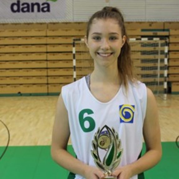 Ajda, 2. Š, najboljša strelka turnirja, foto: Agencija za šport