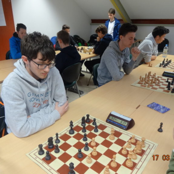 Šahovska ekipa GimNm, foto: Robert Rudman