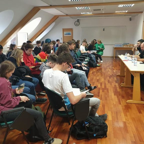 Uvodni pogovor in delavnica, foto: Maja Žunič Fabjančič