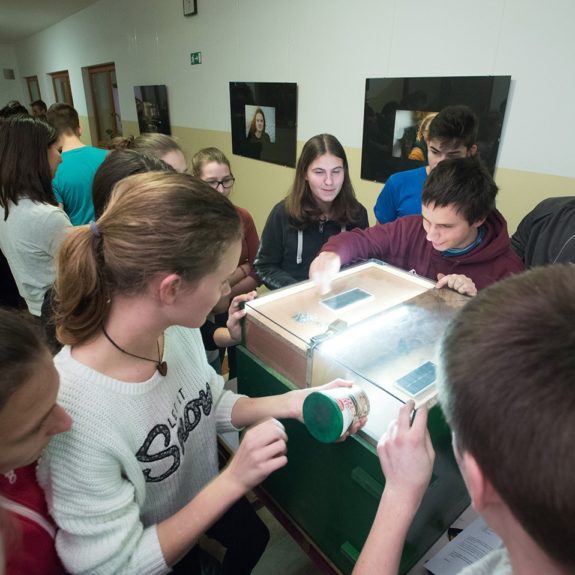 Odpiranje fizikalnega sefa,, foto: arhiv he