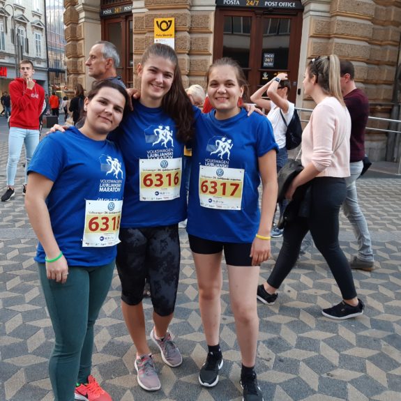Ljubljanski maraton: Gremo punce, foto: Ivan Maričič