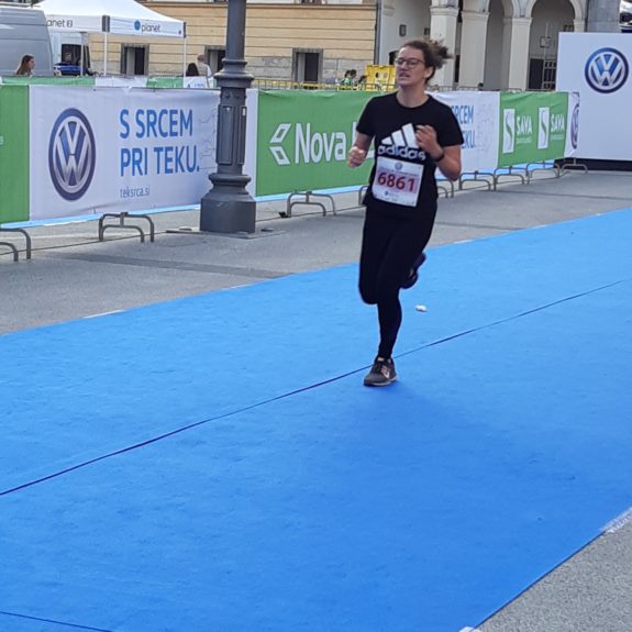 Ljubljanski maraton: V cilju, foto: Ivan Maričič