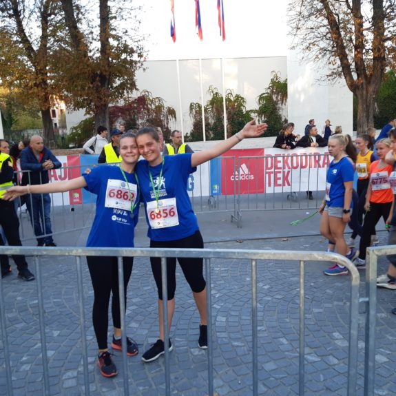 Ljubljanski maraton: Zmogli sva, foto: Ivan Maričič