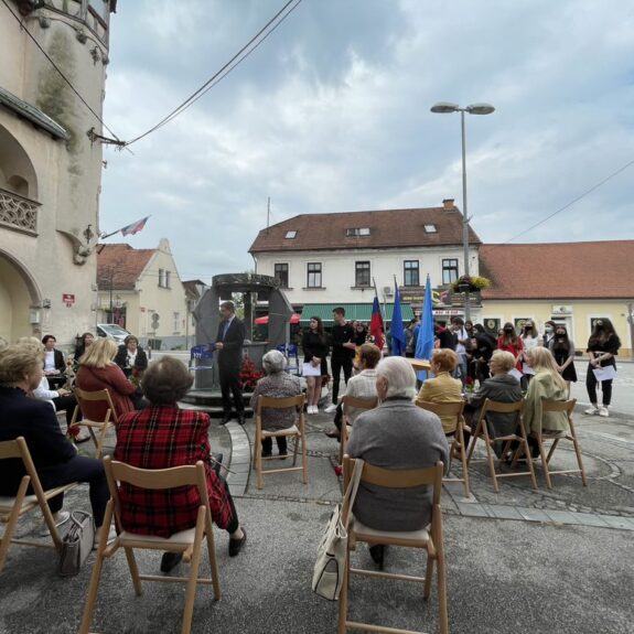 Nagovor ravnatelja Gimnazije Brežice, foto: Maja Tomić