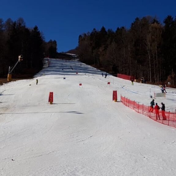 Proga državnega prvenstva v alpskem smučanju za srednje šole, foto: Jernej Cimperman