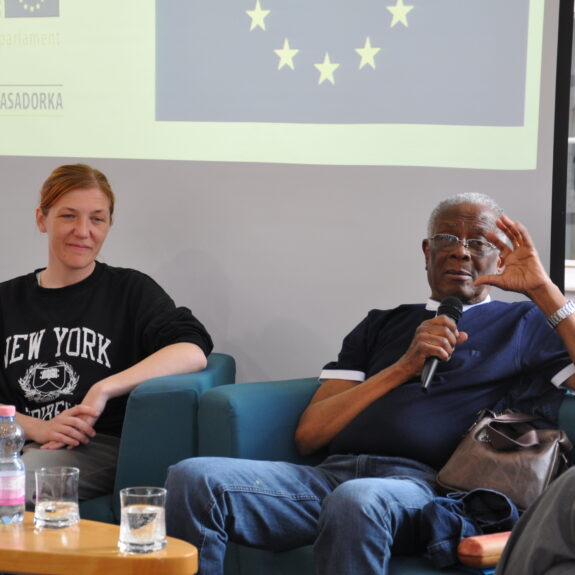 Gost g. Robert Yebuah, foto: Neža Taufer, 3k