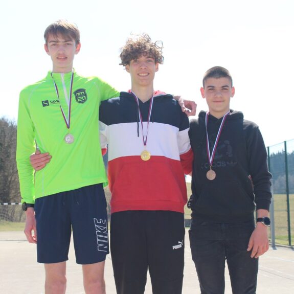 Lovro na najvišji stopnički, foto: Zavod Nm