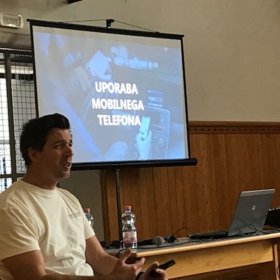 Žiga Breznik o varnosti v cestnem prometu, foto: Saša Lavrič