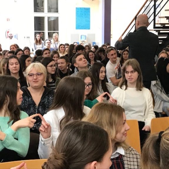 Predavanje Glavni pogoj za uspeh, foto: Saša Lavrič