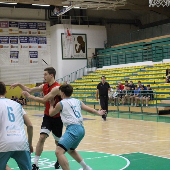 Občinsko prvenstvo v košarki za dijake, foto: K. Petrič, Zavod Novo mesto