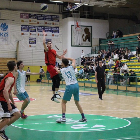 Občinsko prvenstvo v košarki za dijake, foto: K. Petrič, Zavod Novo mesto