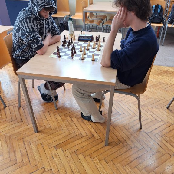 Šahovsko prvenstvo Gimnazije Novo mesto, foto: Tomaž Koncilija