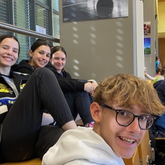 Badmintonisti GimNm, foto: Saša Lavrič