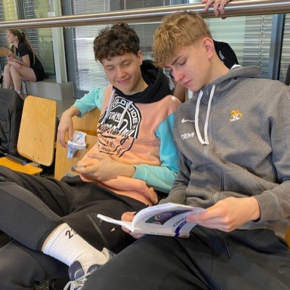 Badmintonisti GimNm, foto: Saša Lavrič