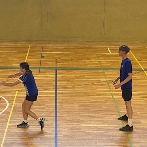 Badmintonisti GimNm, foto: Saša Lavrič