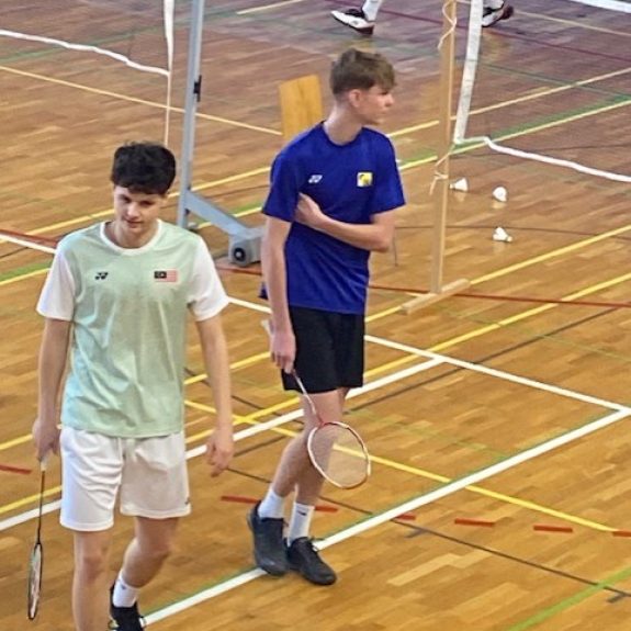 Badmintonisti GimNm, foto: Saša Lavrič