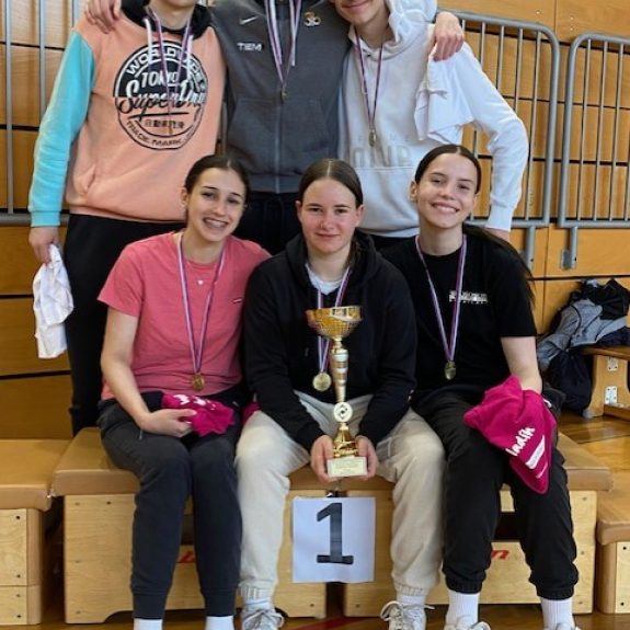 Badmintonisti GimNm, foto: Saša Lavrič