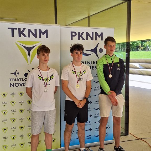 Prvo mesto v akvatlonu, foto: Sandi Kostić