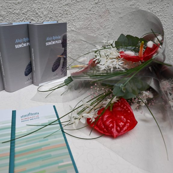 Knjižne nagrade in cvetje, foto: Foto Asja