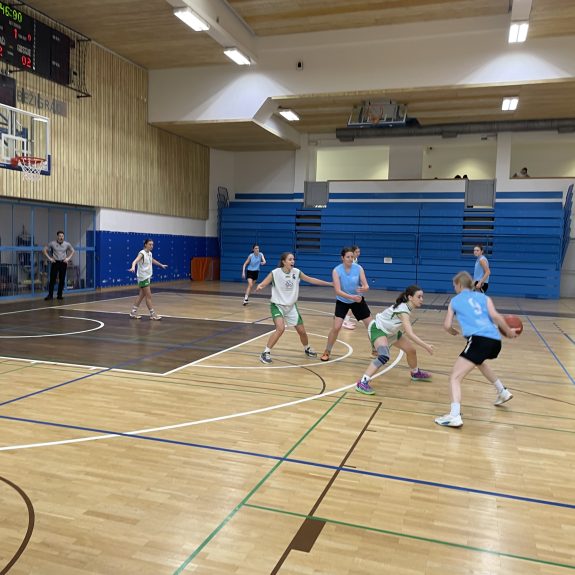 Četrtfinale DP v košarki za dijakinje, foto: Janja Oklešen