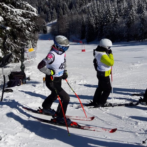 Ema pred štartom, foto: Jernej Cimperman