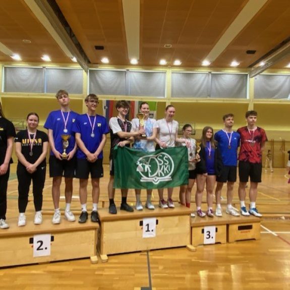 Badmintonisti na državnem ekipnem tekmovanju, foto: Saša Lavrič
