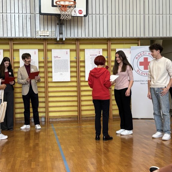 Razglasitev naj prostovoljke Mance Janc, foto: Suzana Krvavica