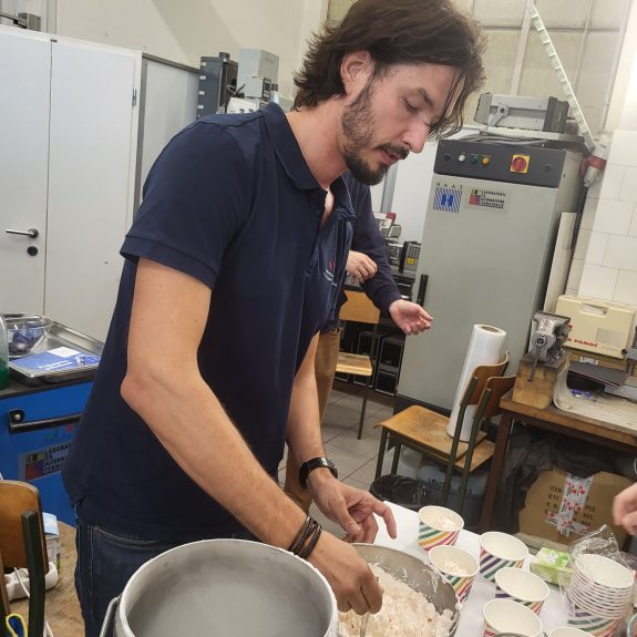 Sladoled s tekočim dušikom, foto: Branka Klemenčič