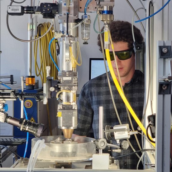 3D-tisk z laserjem, foto: Tanja Gačnik