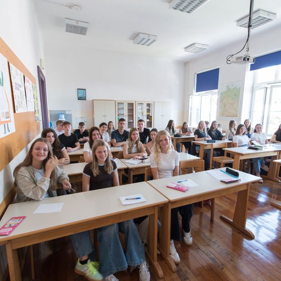 Prvi šolski dan za dijake 1. letnika