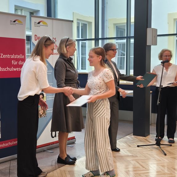 Podelitev jezikovnih diplom DSD1, foto: Anja Hozner Vovko