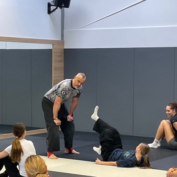 Delavnica samoobrambe, foto: Breda Vovko