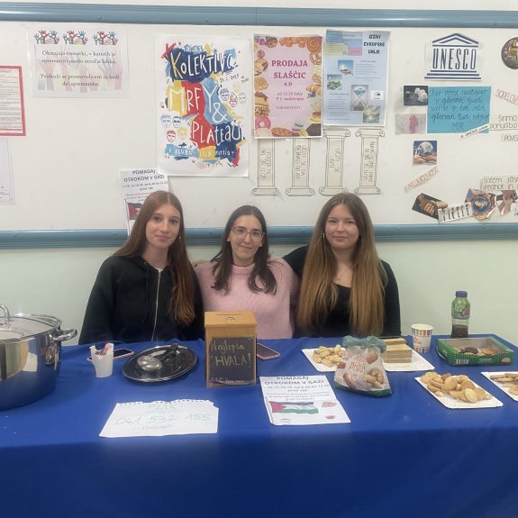 Interact zbiral sredstva za otroke v Gazi, foto: Lara Borkovič