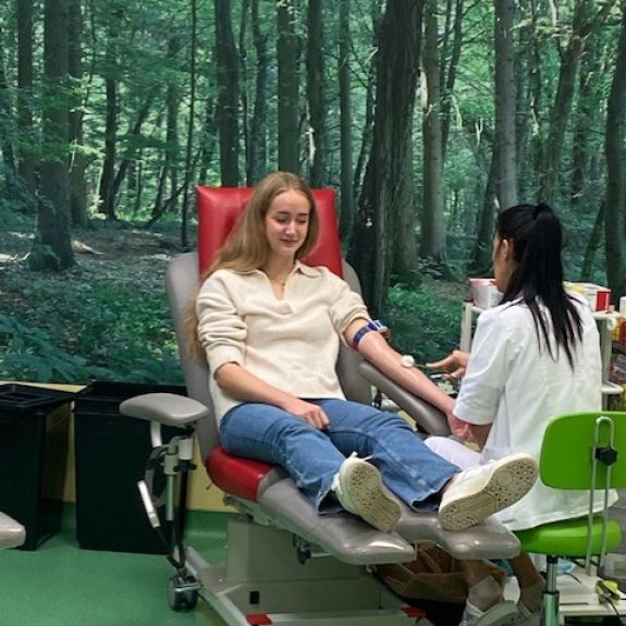 Krvodajalska akcija naših gimnazijcev, foto: Saša Lavrič