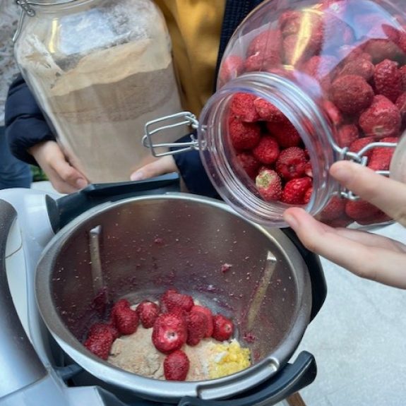 Delavnica izdelave energetske ploščice, foto: Breda Vovko