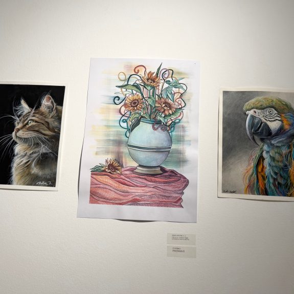 Razstava Mladi likovni talenti, foto: Jasmina Žagar