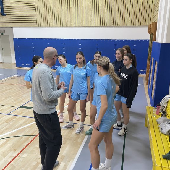 Četrtfinale v košarki za dijakinje, foto: Janja Oklešen