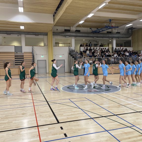 Četrtfinale v košarki za dijakinje, foto: Janja Oklešen