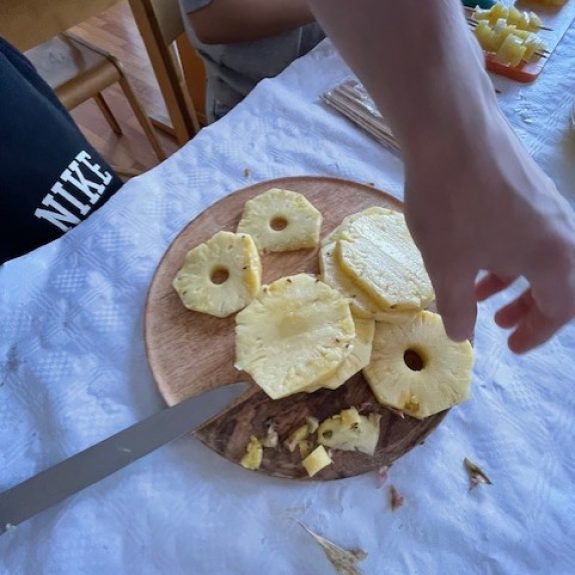 Zdravo sladkanje dijakov ITS Zdrava prehrana, foto: Breda Vovko