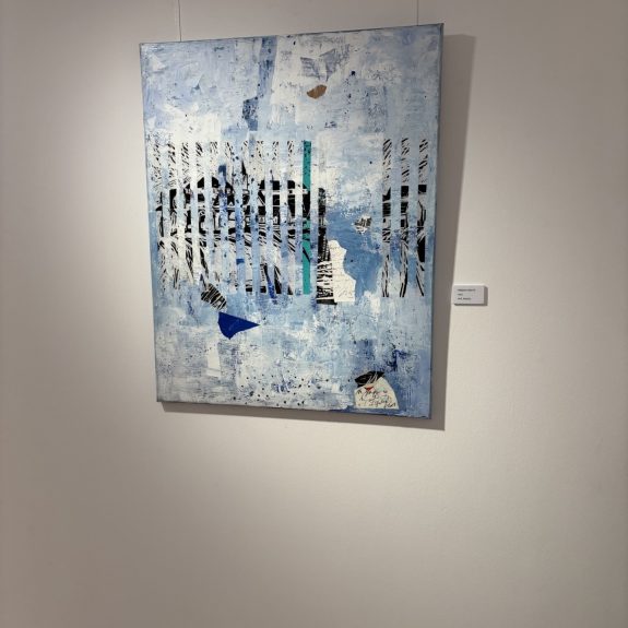 Ogled razstave s slikarjem Jankom Oračem, foto: Suzana Krvavica