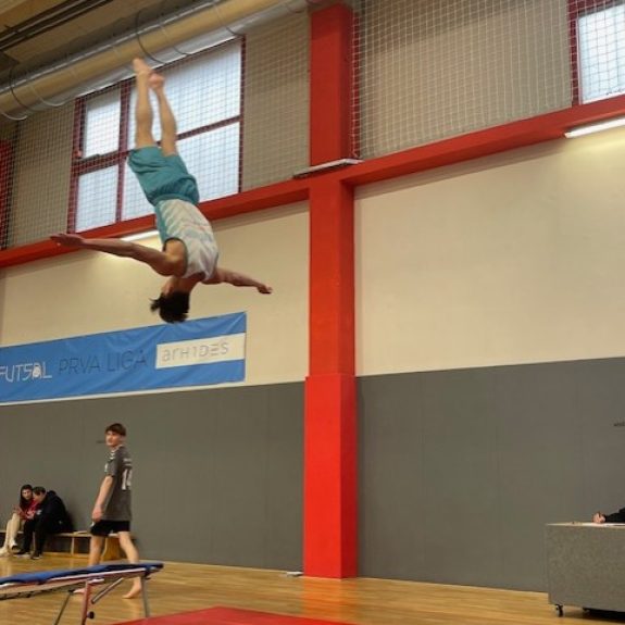 Državno prvenstvo v skokih z male prožne ponjave, foto: Breda Vovko