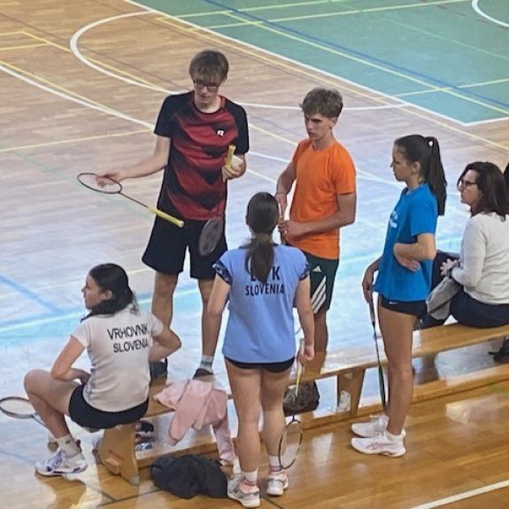 Badmintonisti ekipni državni podprvaki, foto: Saša Lavrič