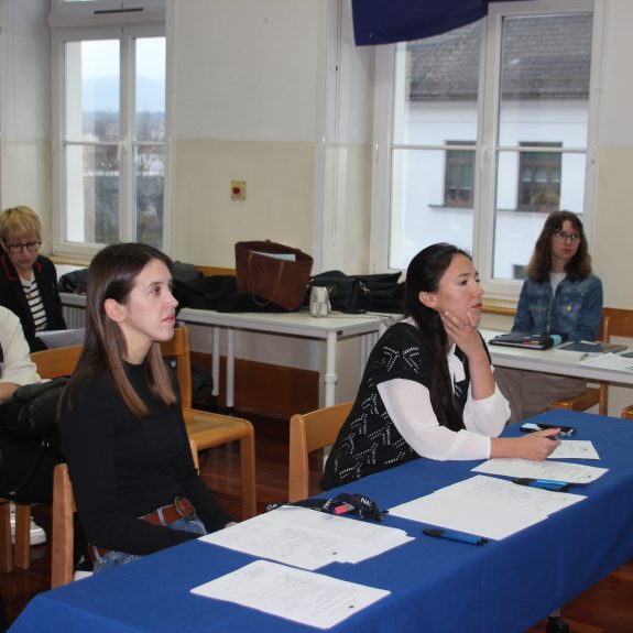 Strokovna komisija v sestavi profesoric Nedelko in Špelić, foto: Tara Bajuk