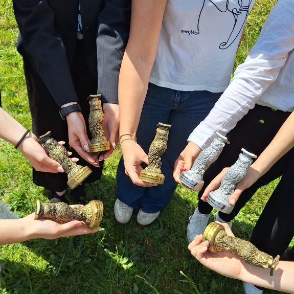 Uspeh na državnem srečanju mladih raziskovalcev, foto: Violeta Kapetan in Alenka Dražić